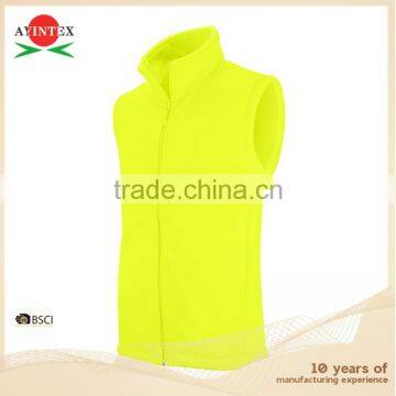 Manufacturer Men's Polar Fleece Sleeveless Vest