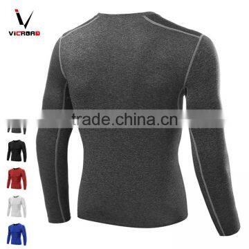 Quick Dry Long Sleeve Fitness Training Sport Wear Men t Shirt photo-2