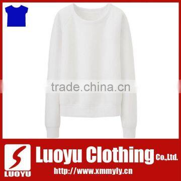 white sweatshirts made in china for women