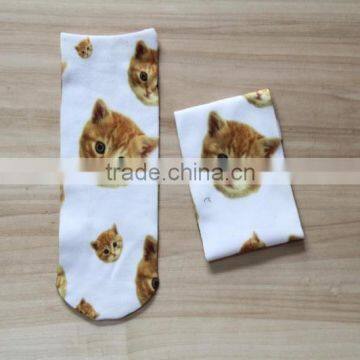 All Over Photo Printing Sublimation Wholesale Custom Print Socks photo-2