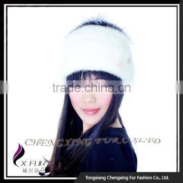 CX-C-181 Hot Sale Fashion Cap / Wholesale Price Mink Fur Hat