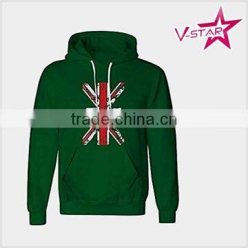 unisex fashion design hoodie sweatshirt with hood front printed logo