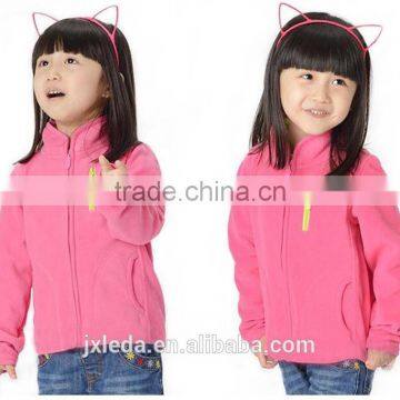 Brand 4-12Y Spring Boys And Girls Cardigan Coat Jacket Kids Pure Color Outfit Kids Clothings Children Polar Fleece Jacket photo-4