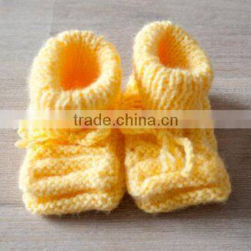 Cute Baby Shoes Crochet Woolen Warm Shoes Winter Infant Toddlers Indoor Knitted Shoes photo-4