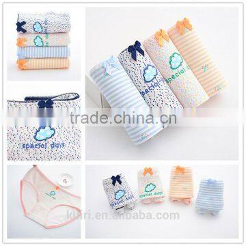 Manufacturer Good Price Teen Girls Underwear Students Cotton Cartoon Briefs Pants photo-3