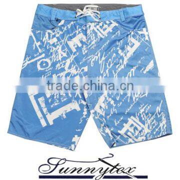 Mens Beach Wear Short Elastic Fabric and String at Waistband photo-4