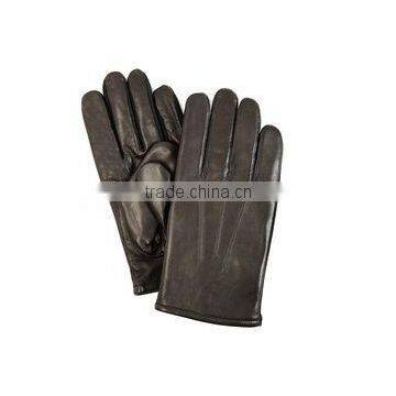 Men's Wool Lined Leather Gloves