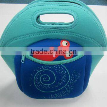 GR-W0070 fashional insulated neoprene lunch bag for kids