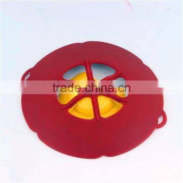 Cooking Tools Flower Silicone Lid Spill Stopper Silicone Cover Lid For Pan 10.2" Spill Stop Boil Over Safeguard photo-2