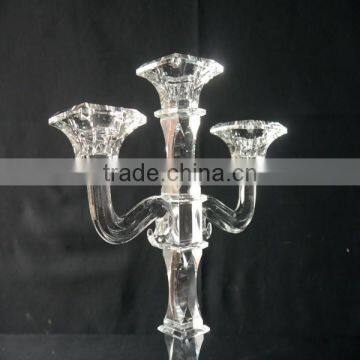 Long-stemmed Glass Candle Hold.. photo-6