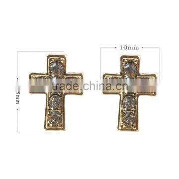 China Latest Design Of Pearl 925 Sterling Silver Hiphop Earrings Jewelry For Unisex Wholesale photo-5