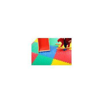 12mm Red Tasteless EVA Foam Floor Mats For Decoration With OEM ODM , Non-Toxic Mat