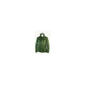 Breathable Mountain Hardwear Down Jacket Green With 100% Polyester Lining