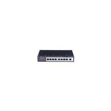 10 / 100Mbps Auto Negotiation RJ45 Ports POE 8 Port Switches For CCTV IP Camera