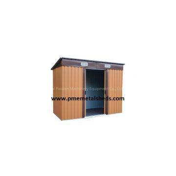 Sell Metal Garden Sheds 4 x 6 ft Pent Roof Outdoor Storage Shanghai China