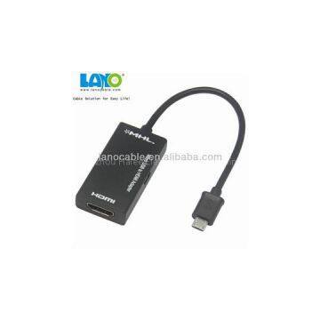 Micro Male To HDMI MHL Adapter