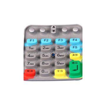 Multi-color Silicone Rubber Keypad