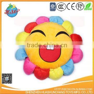 best quality plush sun flowers cushion