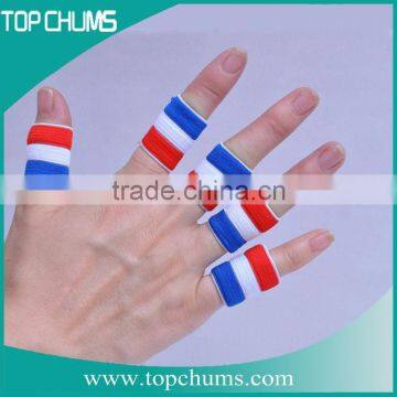 Promotion embroidery elastic stretch terry fingerband