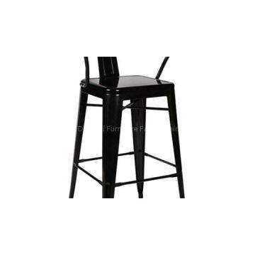 Retro High Metal Dining Chair