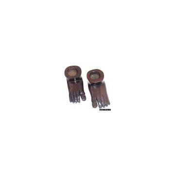 Foot Candlestick Holders - Per pair