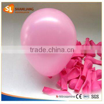 7inch 1G Round Latex Balloon, Pink Color Party Balloon, Small Size Round 15cm