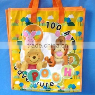 printed cartoon non woven bag