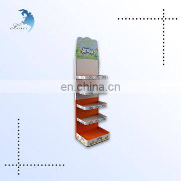 Supermarket Hanging flooring metal display stand