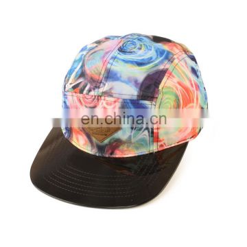 Men's Summer Clear Visor Galactic Outer Space Snapback Cadet Cap Hat Blue