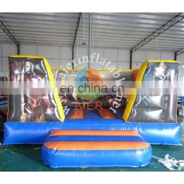 Kids toys inflatable bouncer / newest hero jumping bouncer castle air bouncer inflatable trampoline wholesale