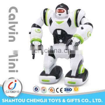 Kids battery operated toy electronic intelligent educational robot kit