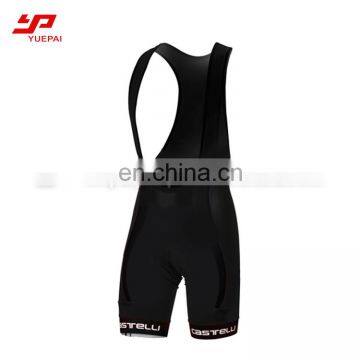 Wholesale high quality custom sublimation mens cycling bib shorts