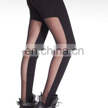 Latest Design Yoga Tights Women Mesh Sexy Leggings