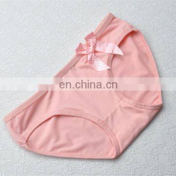 Bestdance Wholesale Lace Underpant Pure Cotton Modal Bow-knot Underwear Briefs G-String for Women OEM photo-6
