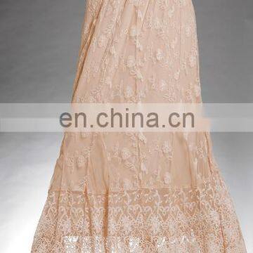 Latest Model Fashion Long skirt lace maxi skirt for women 2016