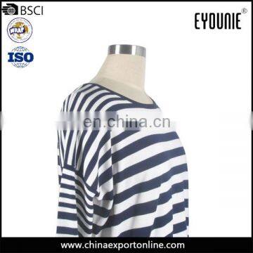 Sweater Women 2016 Stripe Long Sweater Casual Long Frog Dress photo-6