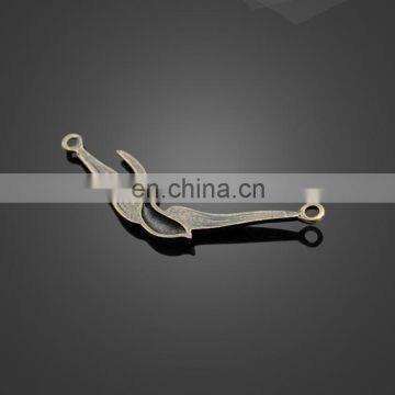 Wholesale Animal Bird Swallow Shape Pendant Alloy Pendant Shoes Accessories photo-6