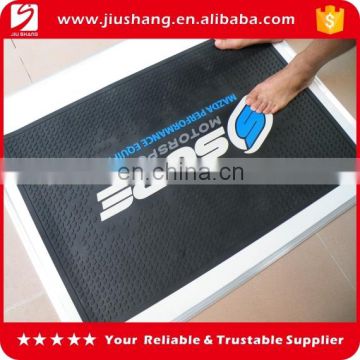 Professional manufacturer PVC rubber Door floor mat with logo embossed