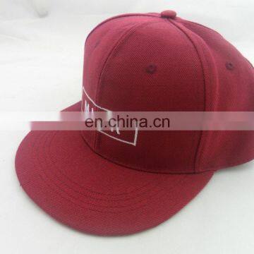 Embroidery Custom 6 Panel Hip Hop Snapback Hats photo-5