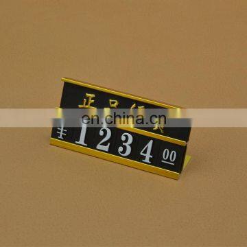 Good quality professional custom price label holder