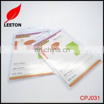 Factory Custom PVC Waterproof Exhibition ID Card Holder photo-6