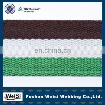 Foshan Factory Weisi Fashion Cotton Elastic Webbing For Belt