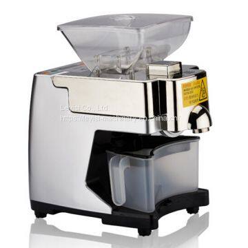 LY-09 High oil extraction rate Long working life mini sesame seed oil press