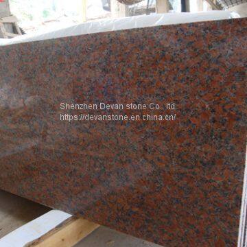 G562 Granite Red Floor Tile Kitchen Countertops & Steps photo-2