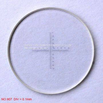 20.4mm Optical Glass Eyepiece Reticle Microscope Ocular Micrometer Slides for Olympus CX22 CX31 CX41 CKX Series Ocular Graticule photo-5