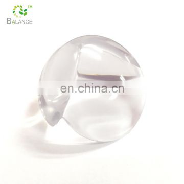 Clear plastic cushion cover wall corner protector rubber round corner guard