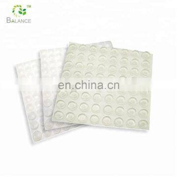 transparent silicone bumper pad