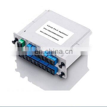 FTTH 4 8 16 Way Plug in Type Cassette Box SC UPC Connector Fiber Optical PLC Splitter photo-6