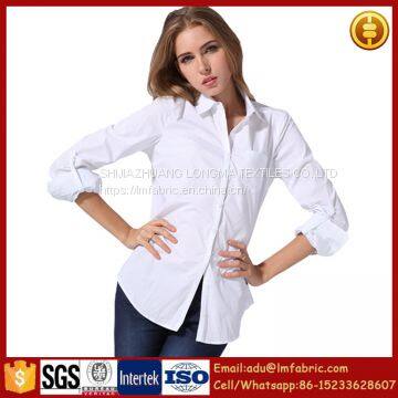 T/C 65/35 High Quality 65 Polyester 35 Cotton Poplin Fabric Shirt Fabric photo-2