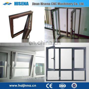 China Factory Glass Pvc Windows, Pvc Window and Door Frame Making Machine